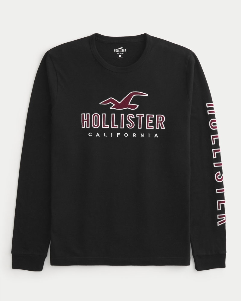 Hollister Graphic Tee Black Size XS - $15 (40% Off Retail) - From