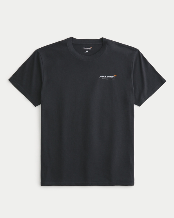 Relaxed McLaren Graphic Tee, Black Mclaren