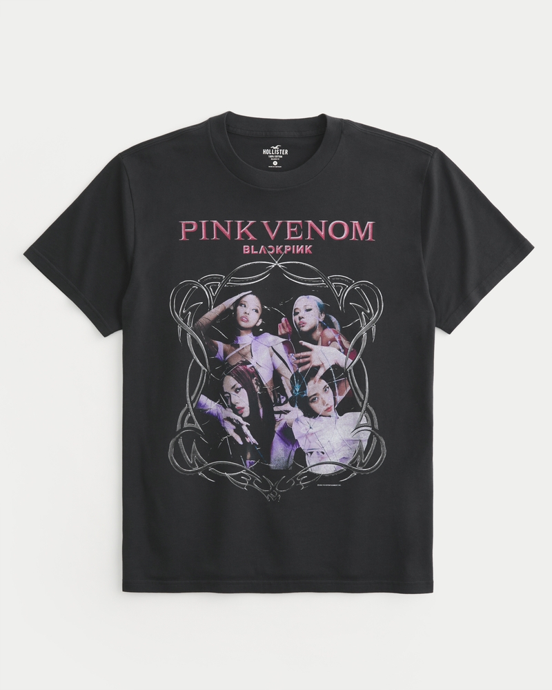 Women's Relaxed BLACKPINK Graphic Tee, Women's