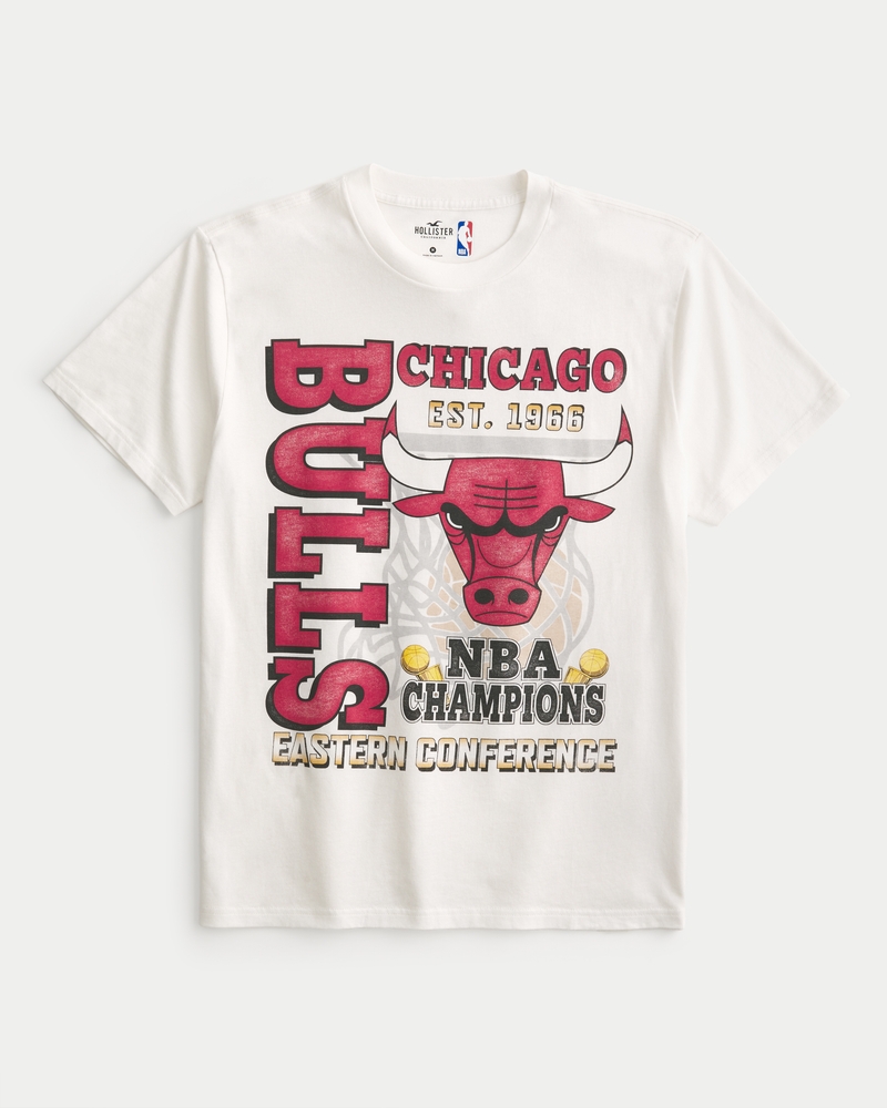 Men's Relaxed Chicago Bulls Graphic Tee, Men's Tops