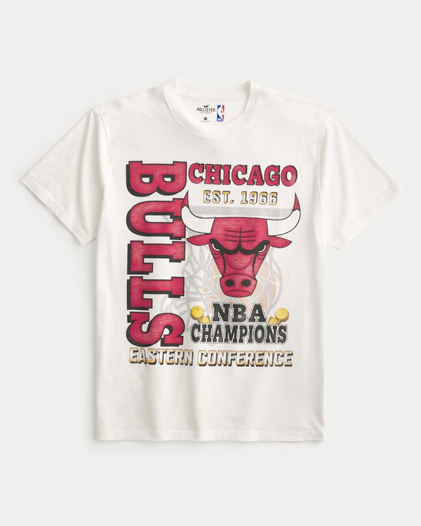 Relaxed Chicago Bulls Graphic Tee