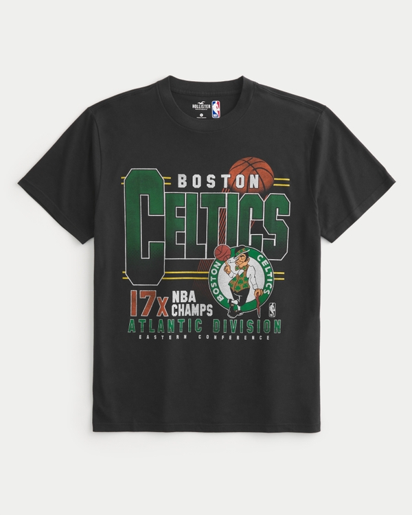 Relaxed Boston Celtics Graphic Tee