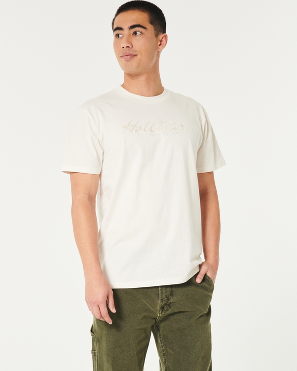 Relaxed Logo Graphic Tee, White