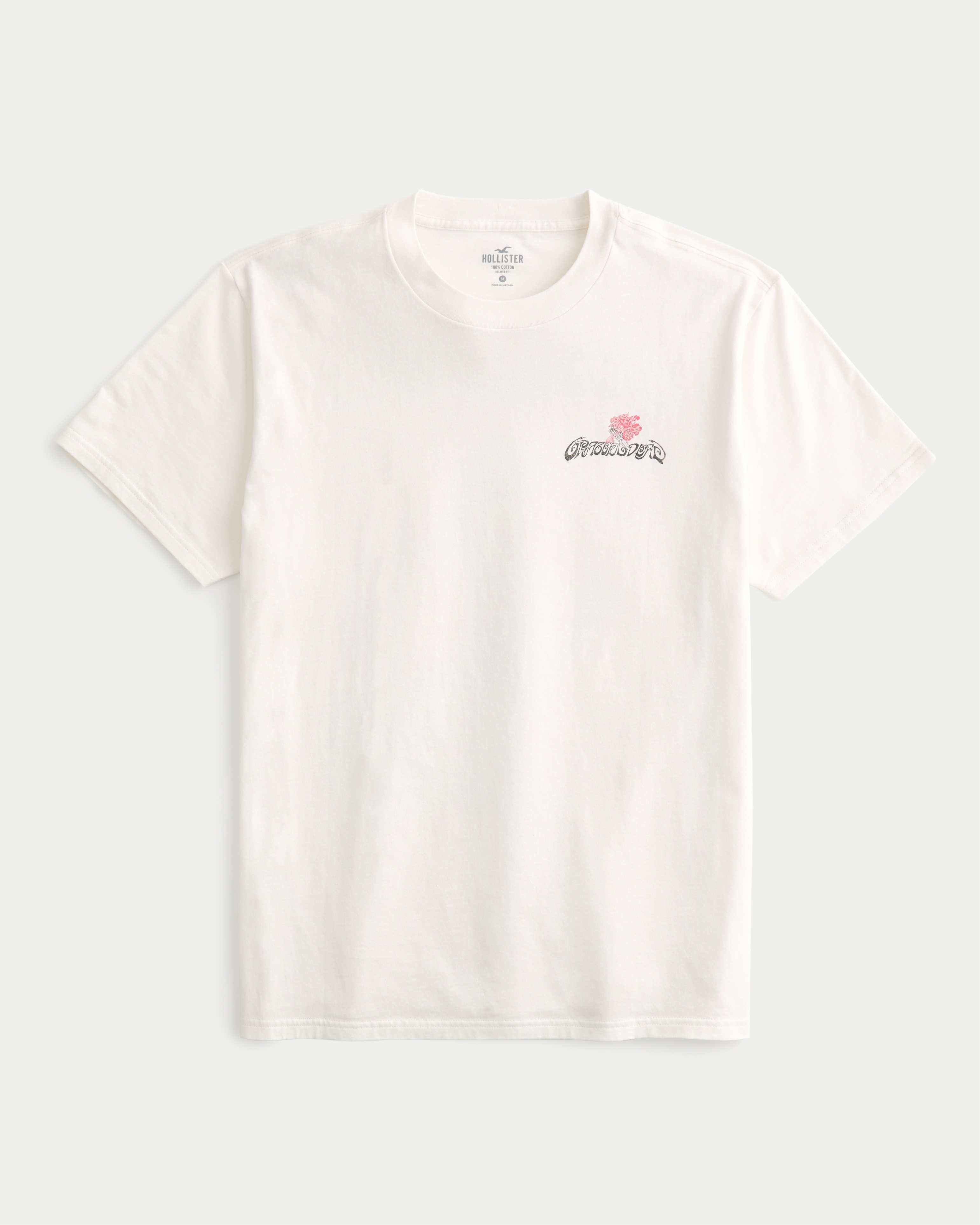 Hollister★半袖 クルーネック McLaren Monaco Racing Tシャツ Hol Boxy Heavyweight McLaren Monaco Graphic Tee at