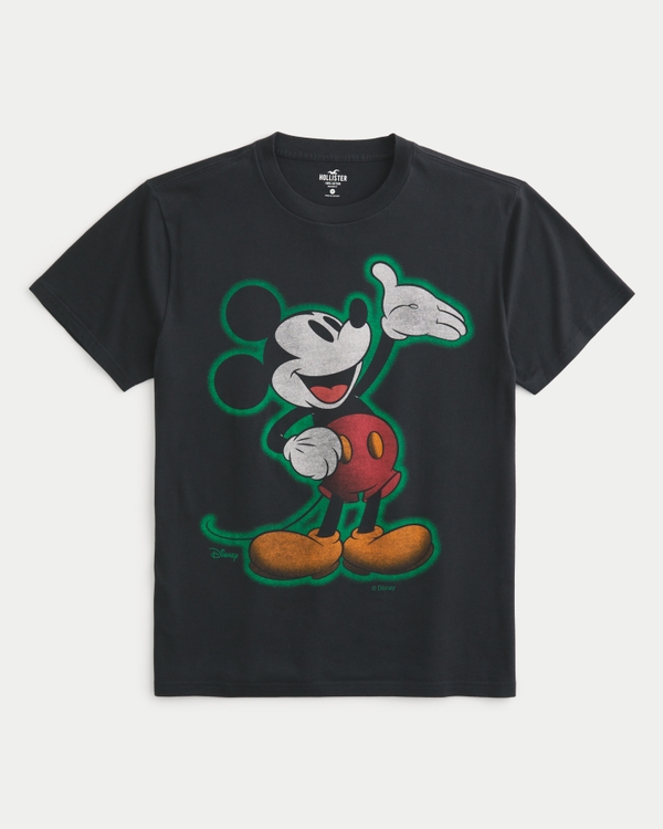 Relaxed Mickey Mouse Graphic Tee