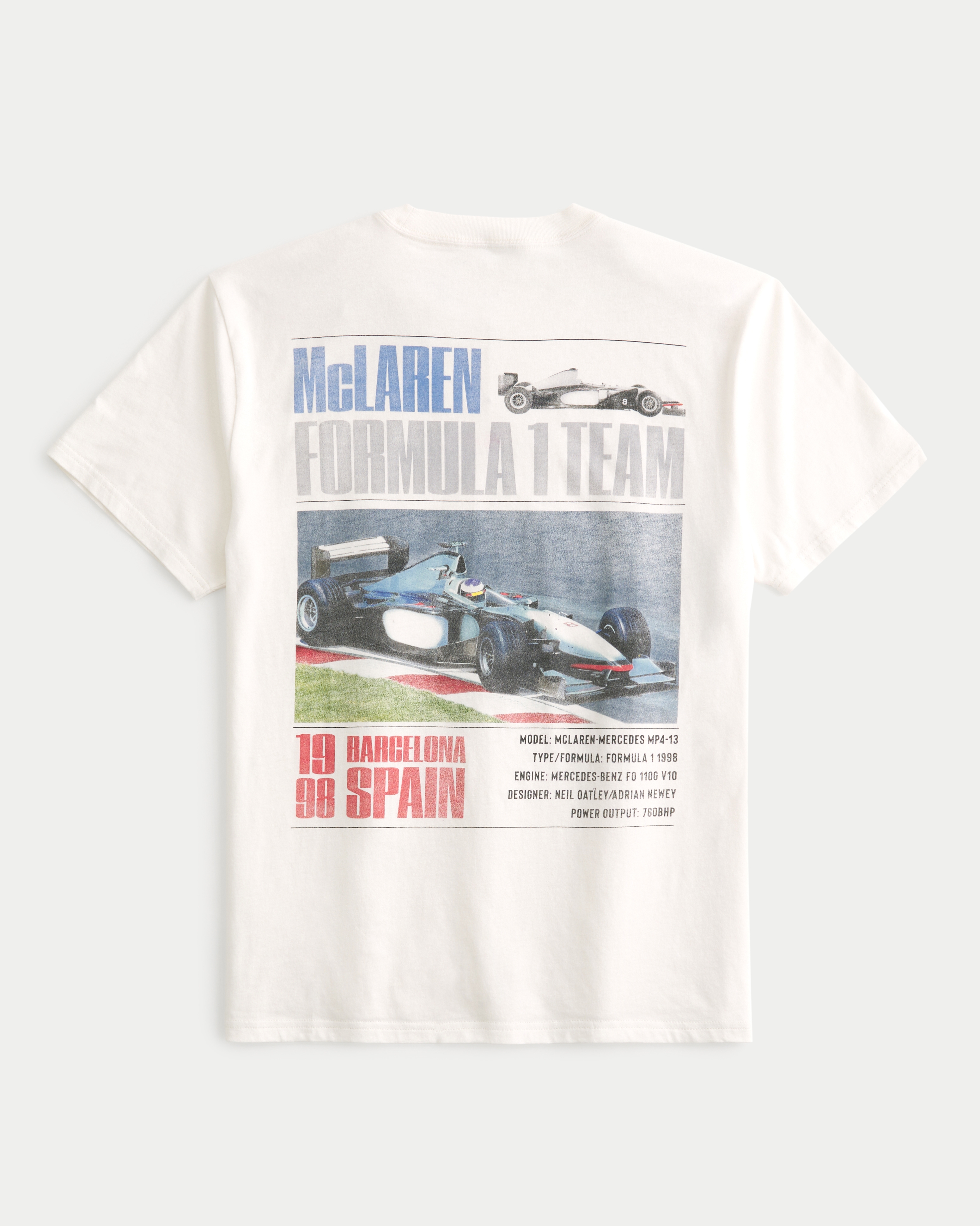 ★Hollister Co.★ウィリアムズ レーシンググラフィック Tシャツ Men's Boxy Williams Racing Graphic Tee | Men's Graphics Shop