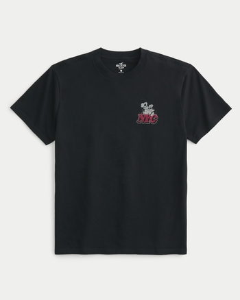 Hollister graphic tee outlet