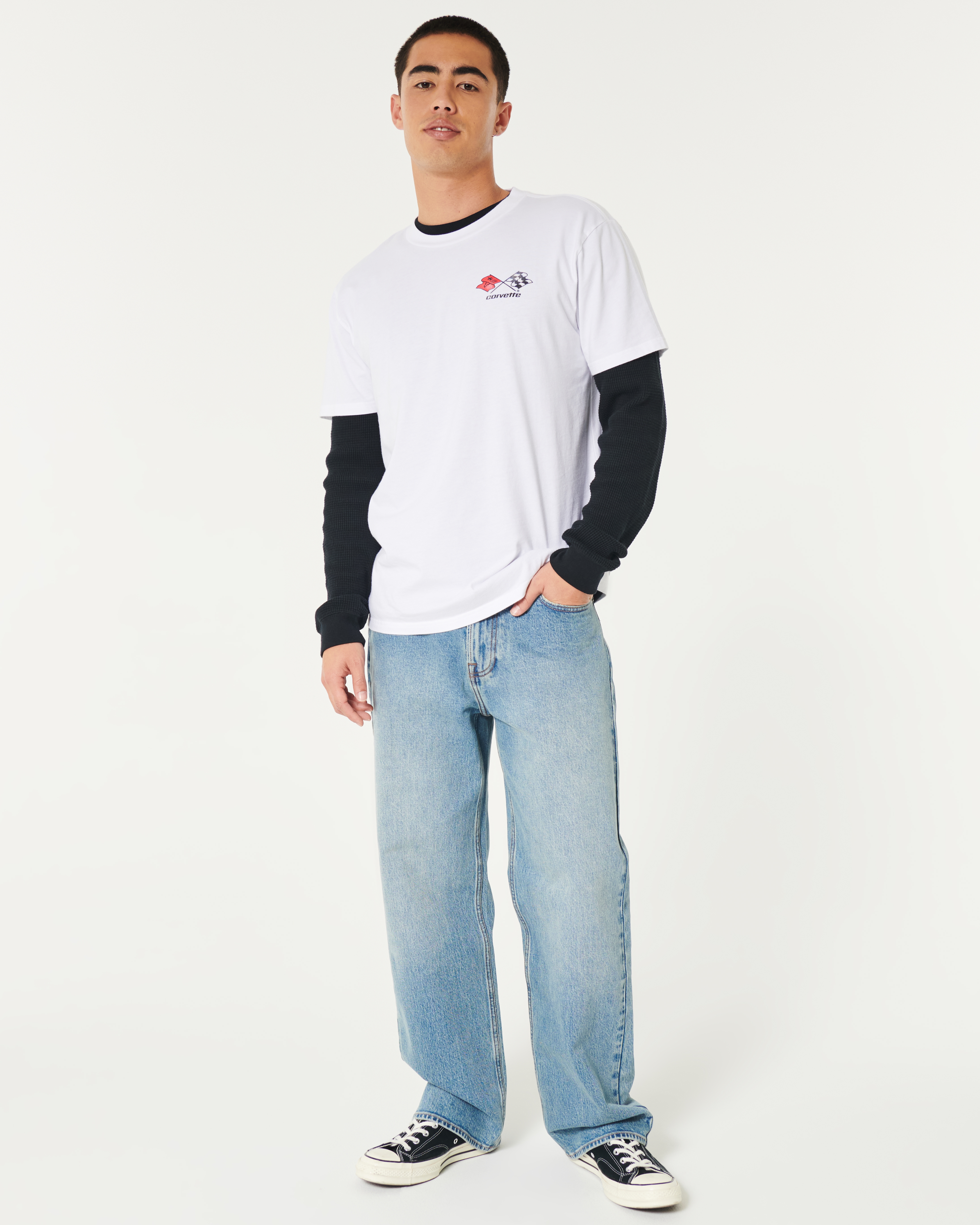メンズ リラックス McLaren Racing グラフィックTシャツ