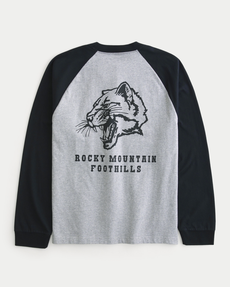 Men's Boxy Heavyweight Rocky Mountain Graphic Tee Men's Sale