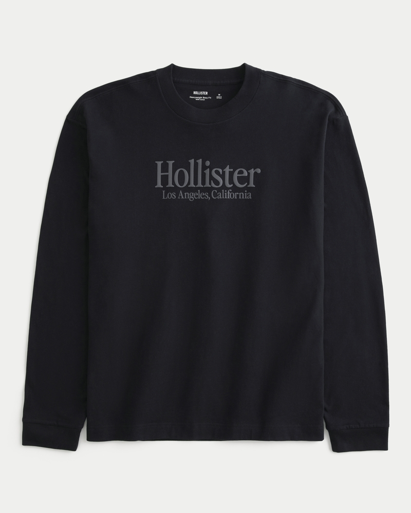 Red long sleeve hollister shirt online