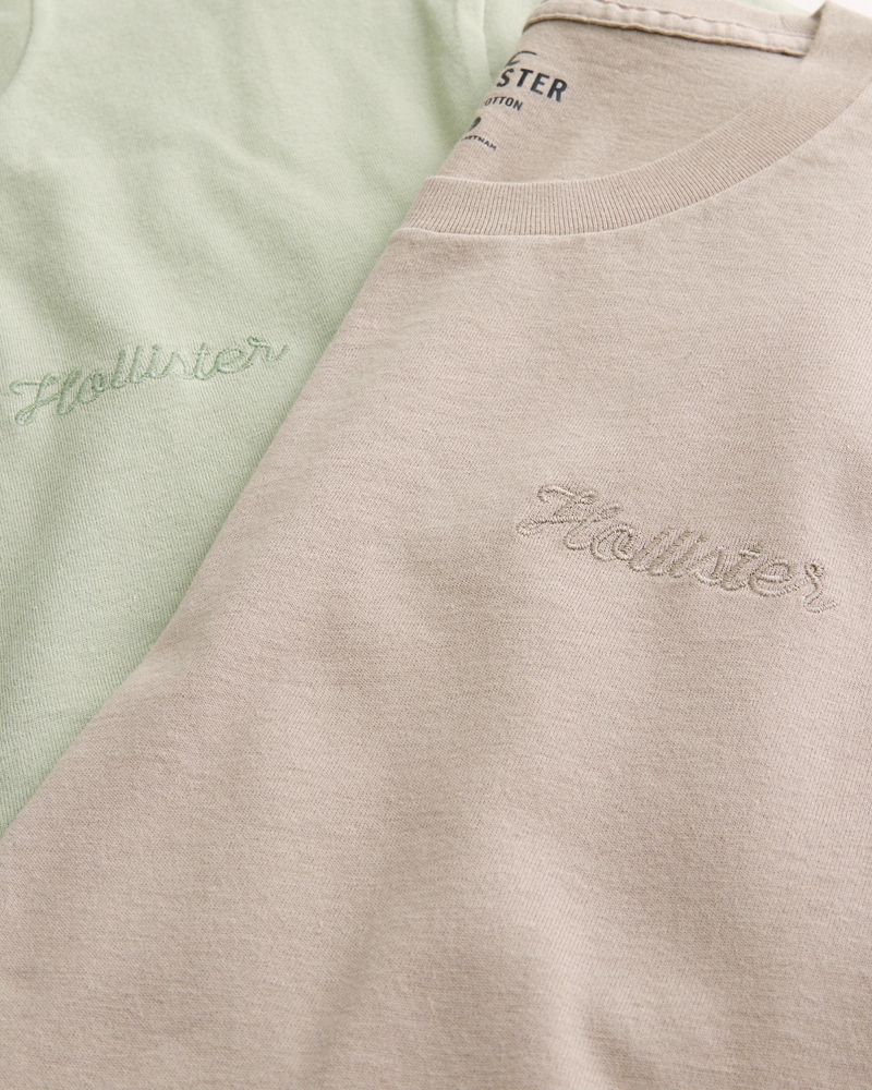 Relaxed Logo Crew T-Shirt 5-Pack