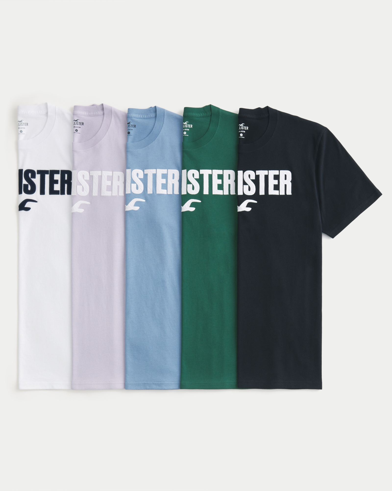 Men's Relaxed Logo Graphic Tee 5-Pack