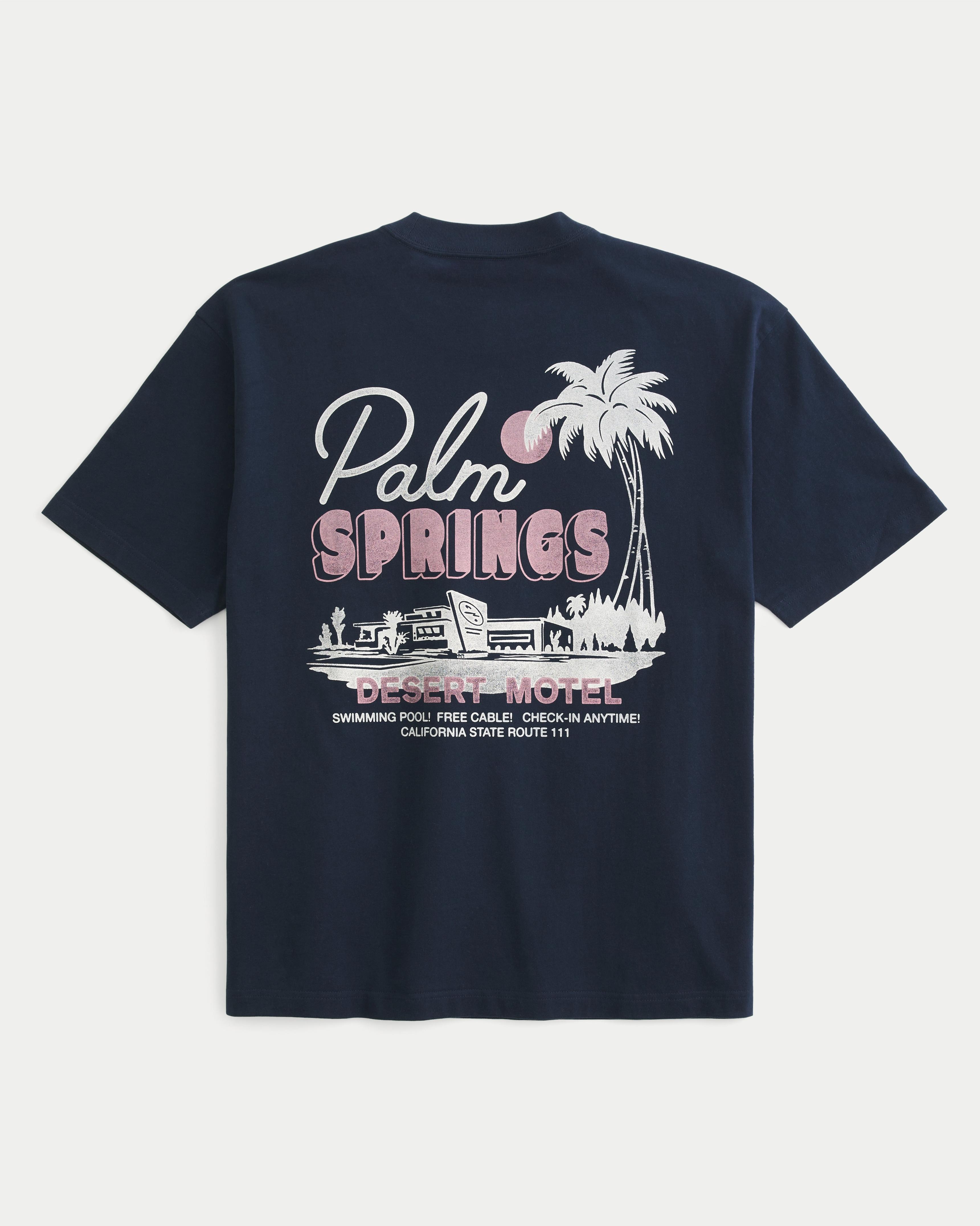 Men's Boxy Palm Springs Graphic Tee | Men's Clearance | HollisterCo.com