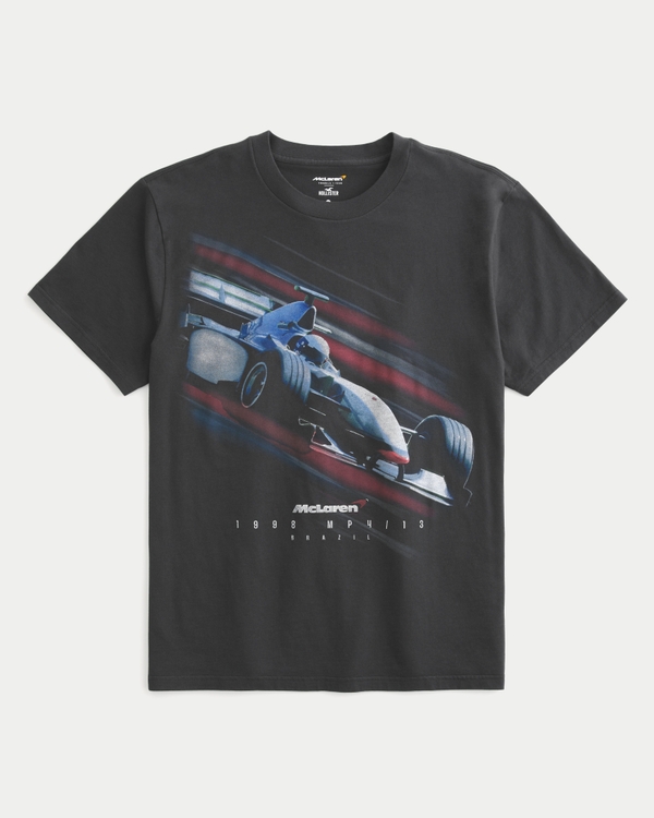 Relaxed McLaren Graphic Tee, Black - Mclaren