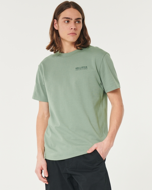 Relaxed Logo Cooling Tee, Sage