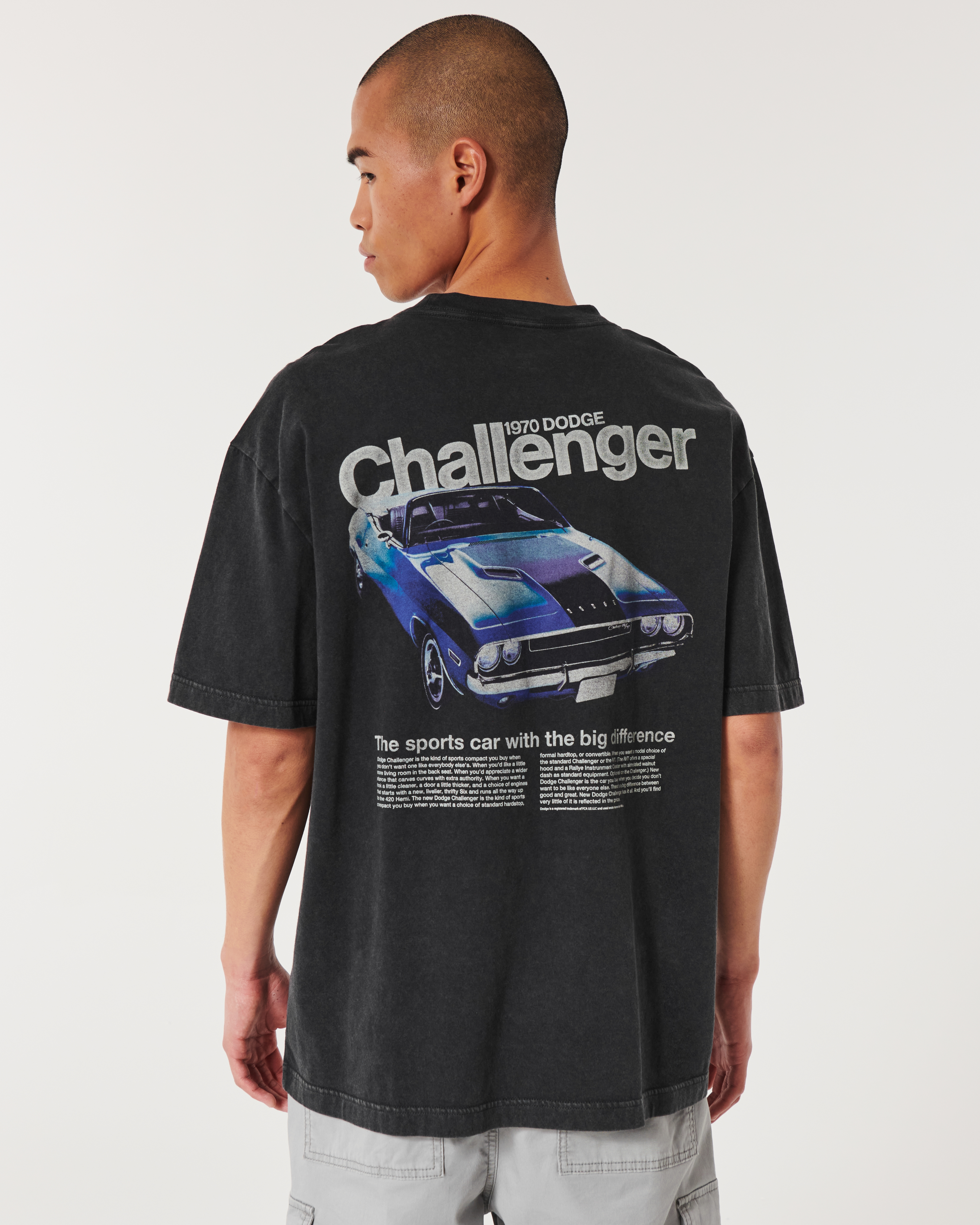 Boxy Dodge Challenger Graphic Tee