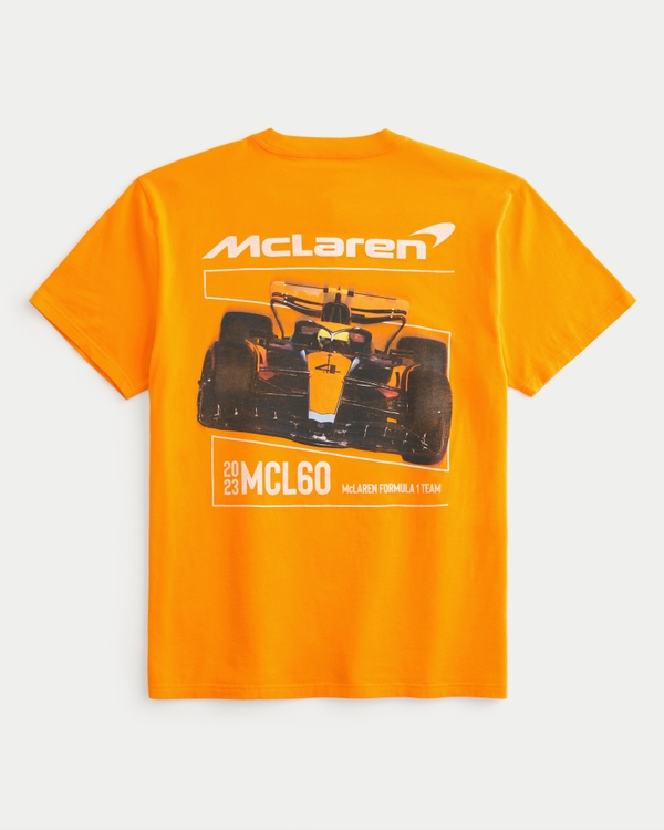 Relaxed McLaren Graphic Tee, Bright Orange