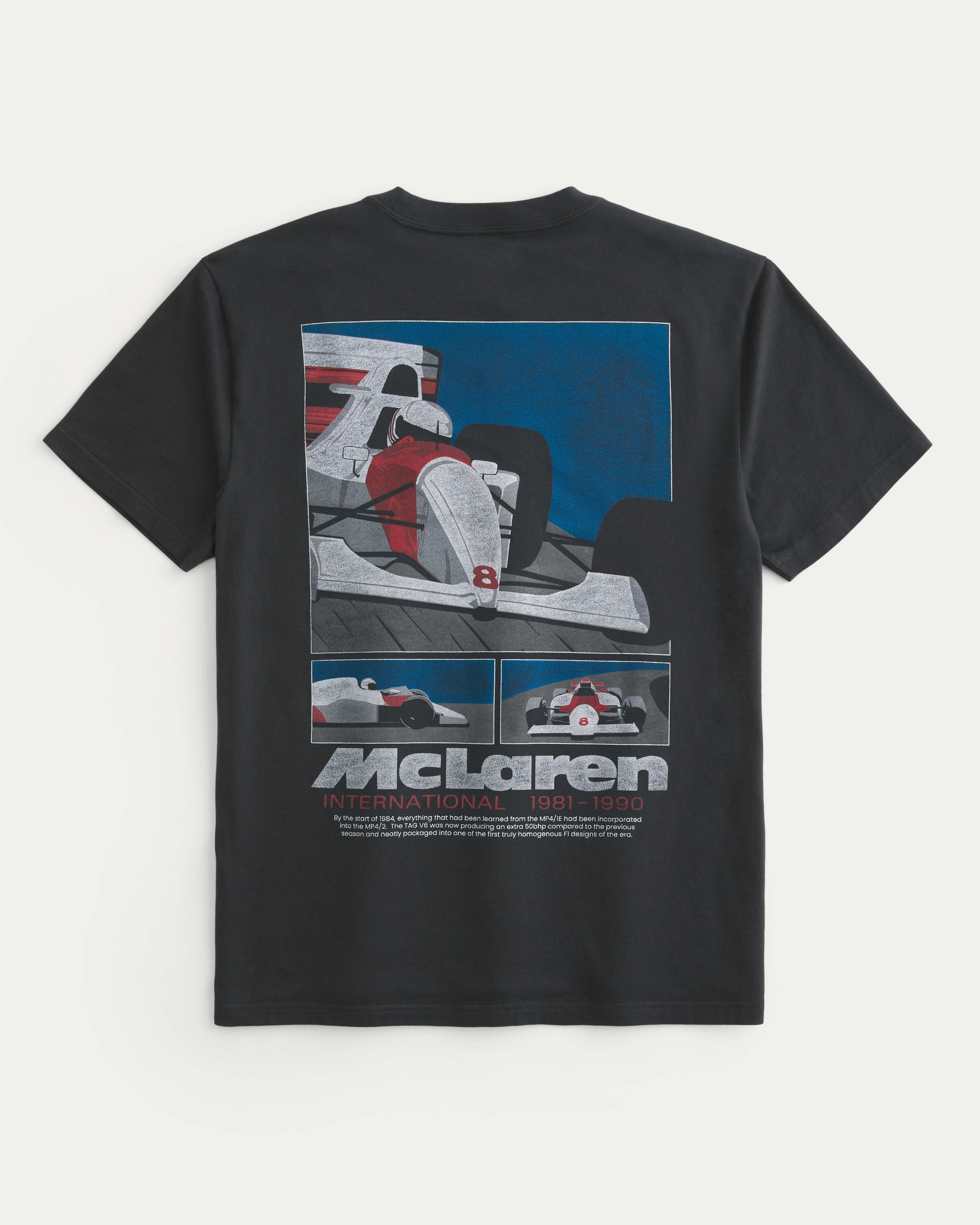 Men s Relaxed McLaren Graphic Tee Men s Tops HollisterCo