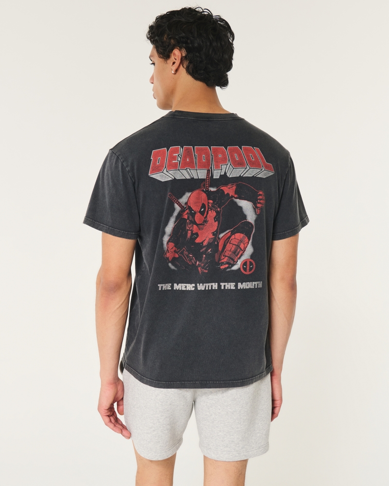 Relaxed Deadpool Graphic Tee