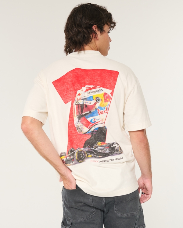 Boxy Heavyweight Oracle Red Bull Racing Graphic Tee