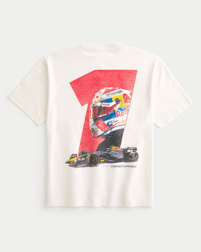 Boxy Heavyweight Oracle Red Bull Racing Graphic Tee