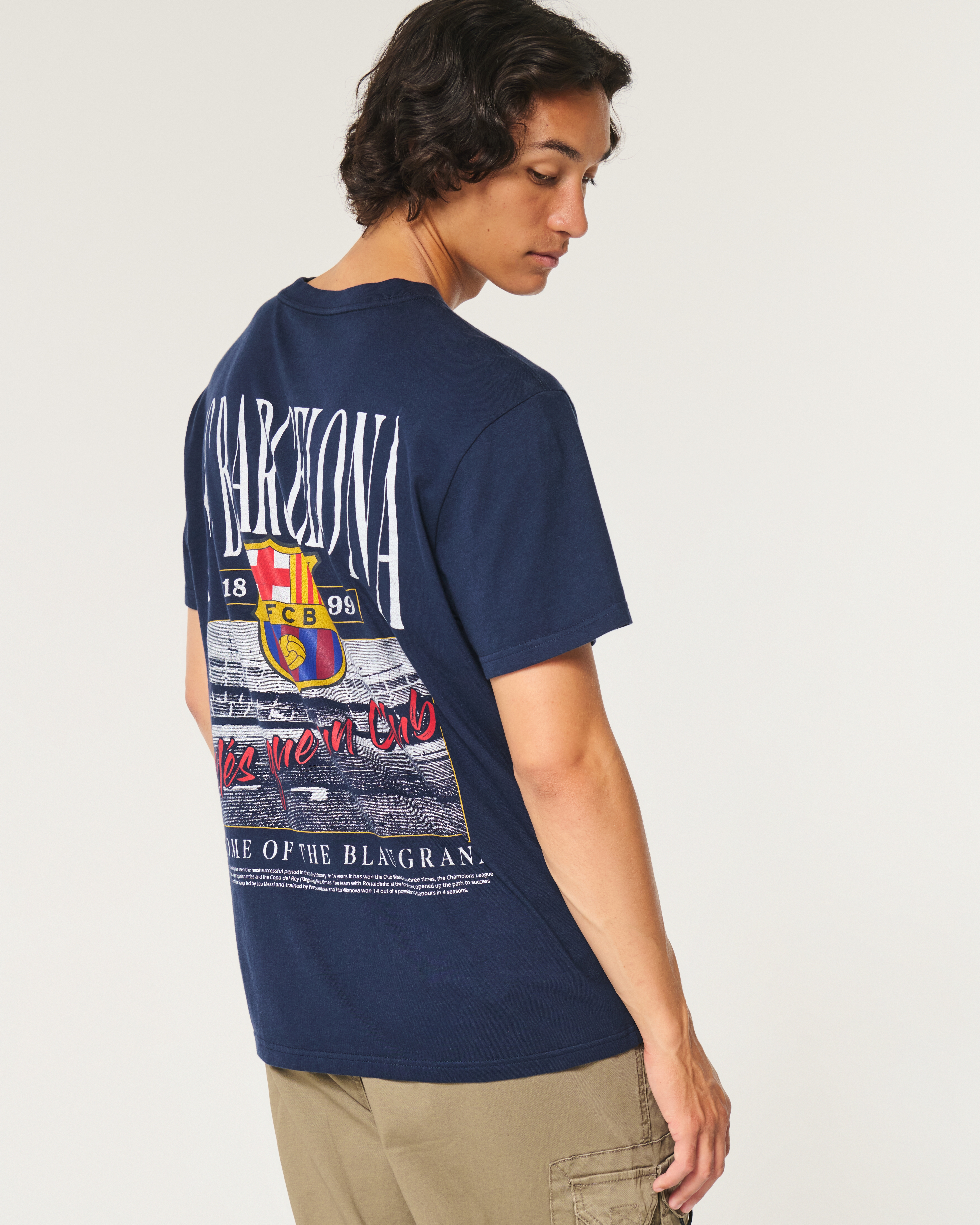 Relaxed FC Barcelona Graphic Tee