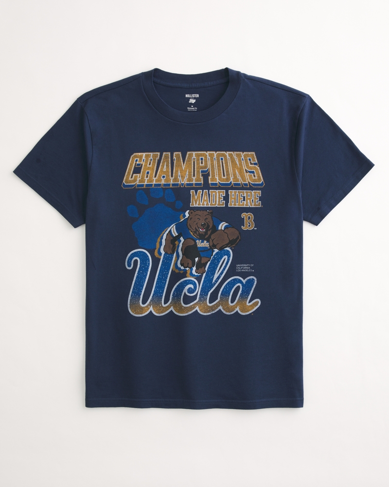 Women s Relaxed UCLA Graphic Tee Women s Clearance HollisterCo