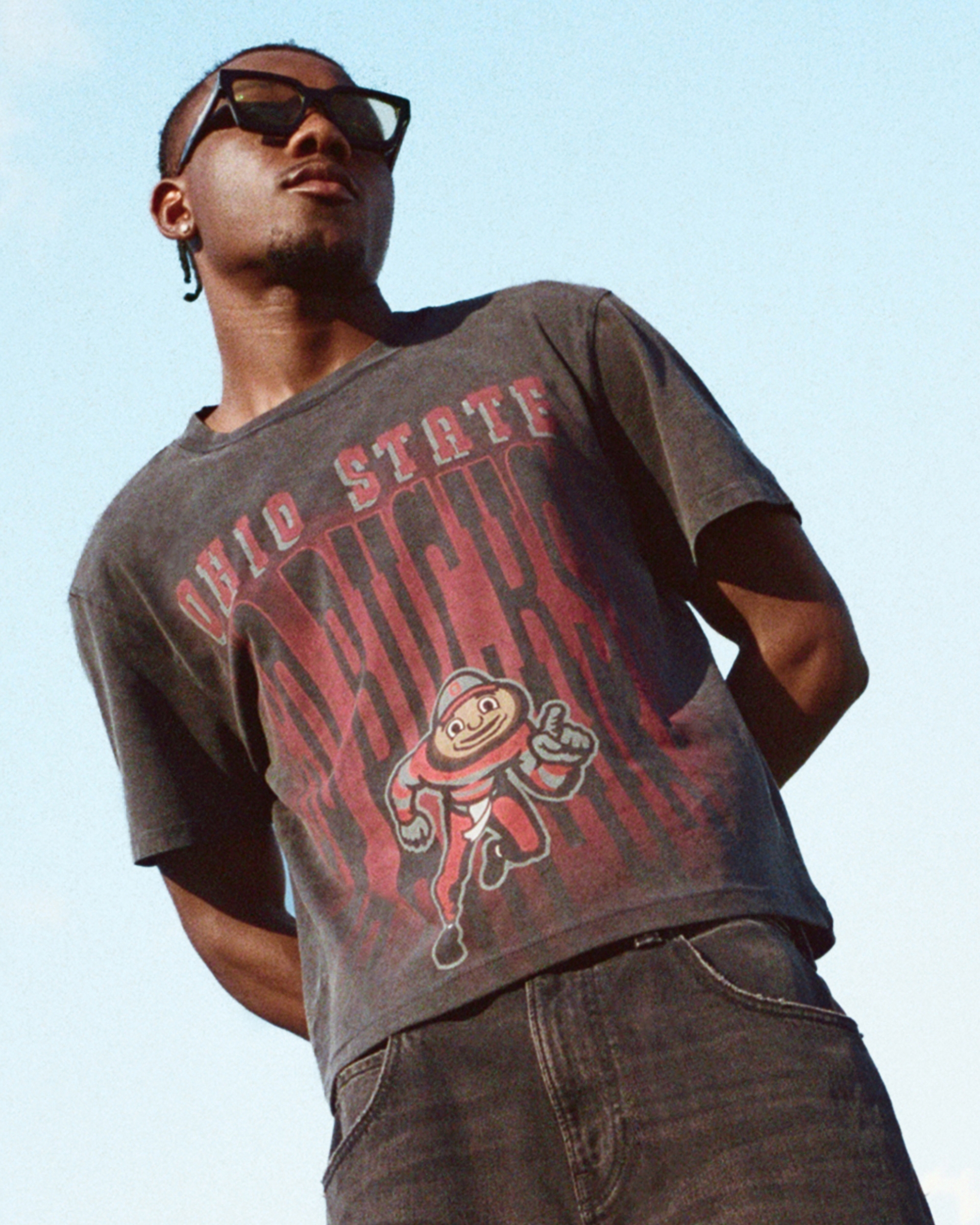 Relaxed Ohio State Buckeyes Graphic Tee