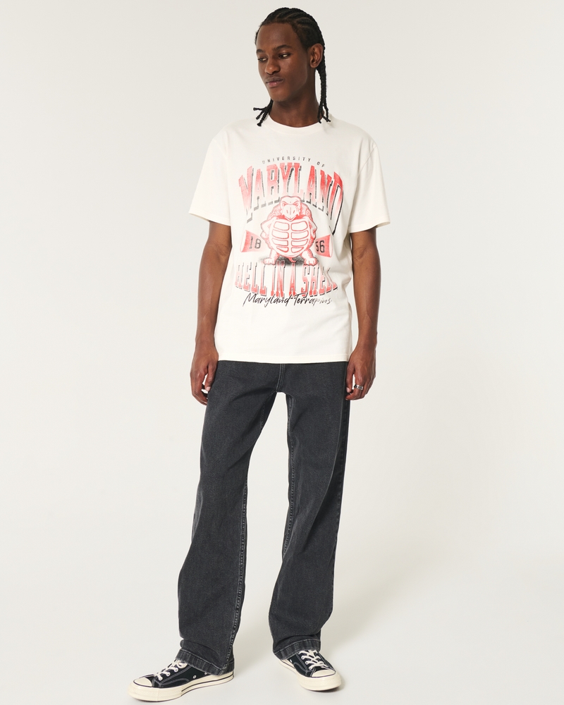 Relaxed University of Maryland Terrapins Graphic Tee