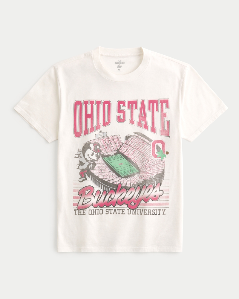 Men's Relaxed Ohio State Buckeyes Graphic Tee | Men's Clearance ...