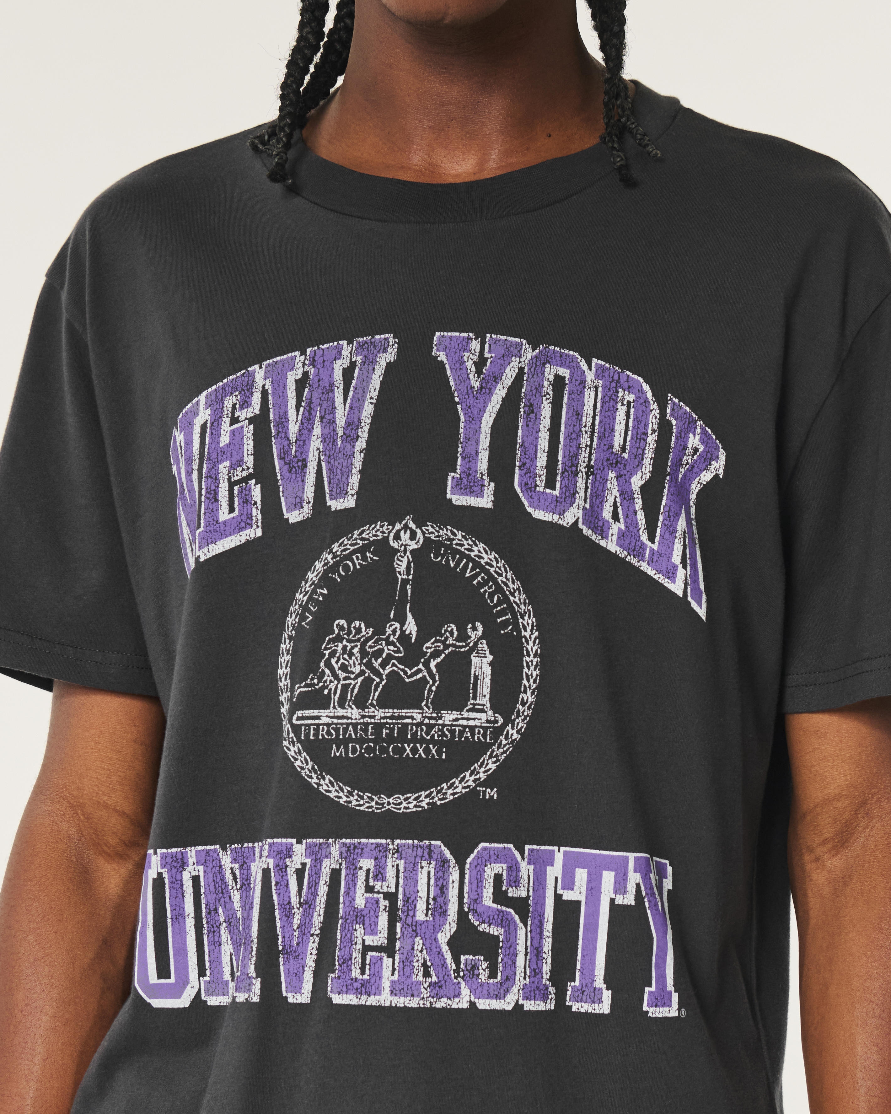 Relaxed New York University Graphic Tee