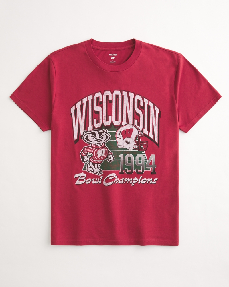 NWT VS PINK 2024 WISCONSIN BADGERS TEE