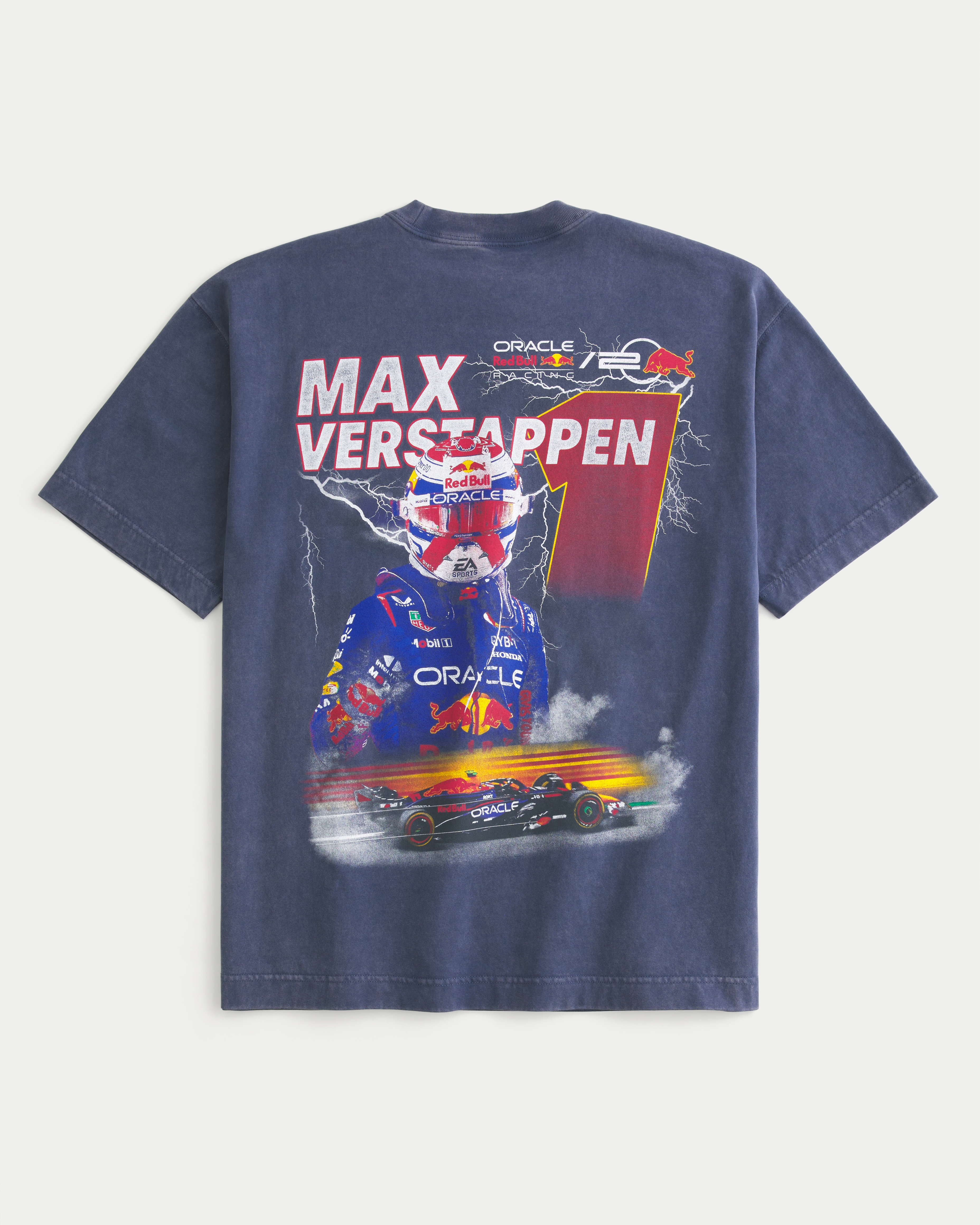 Boxy Heavyweight Oracle Red Bull Racing Graphic Tee