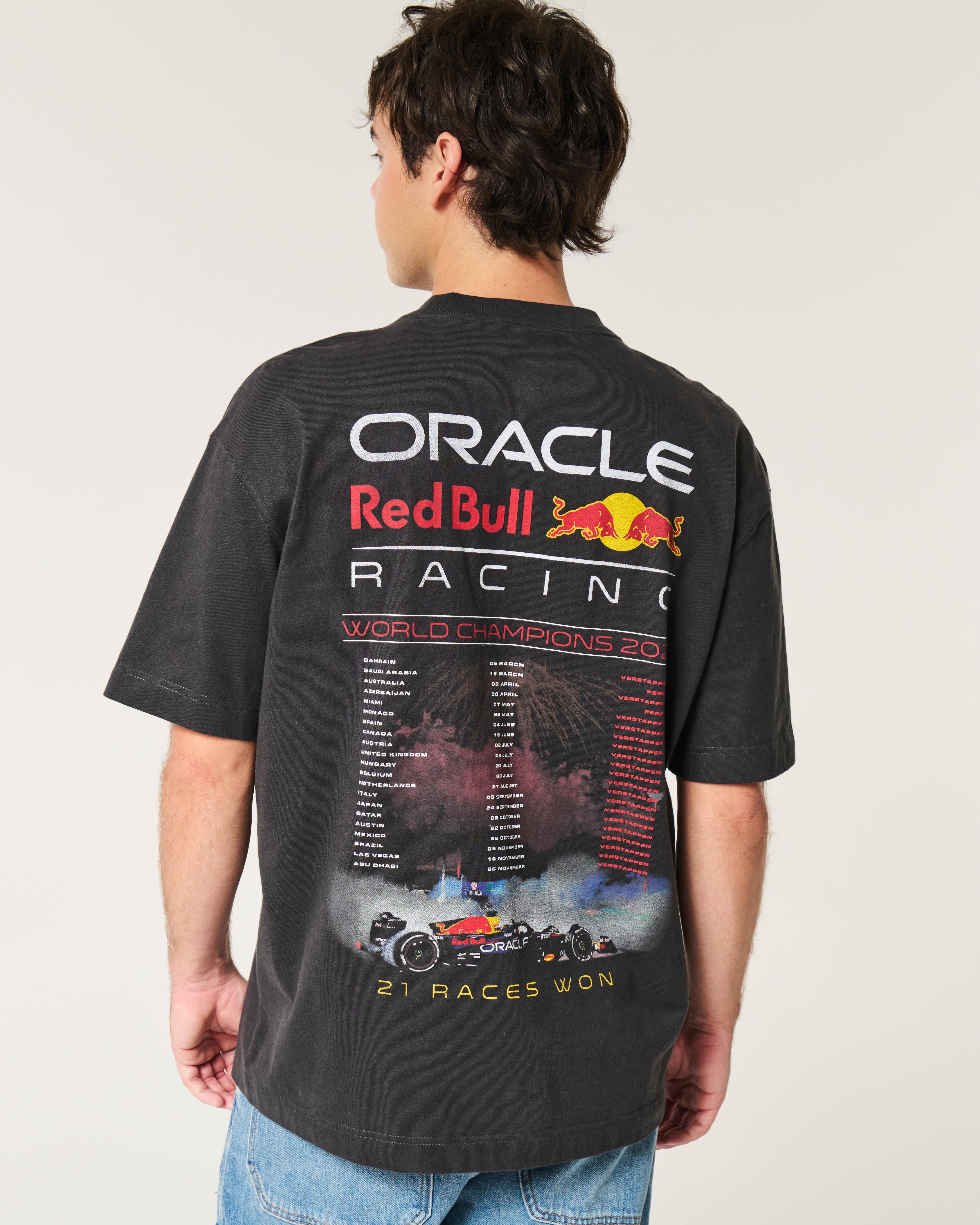 Men's Boxy Heavyweight BWT Alpine F1 Team Graphic Tee