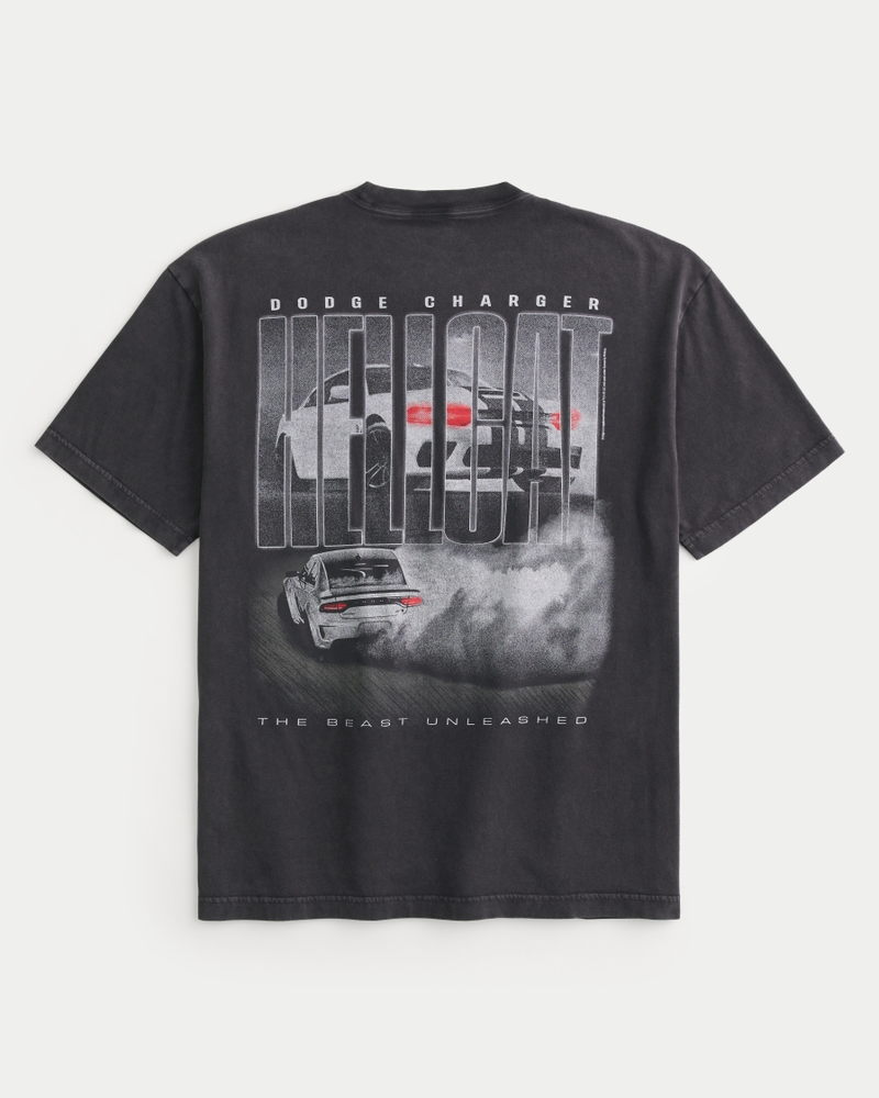 Hollister★半袖 クルーネック Dodge Hellcat メッシュ Tシャツ Hollister☆半袖 クルーネック Dodge Hellcat メッシュ Tシャツ