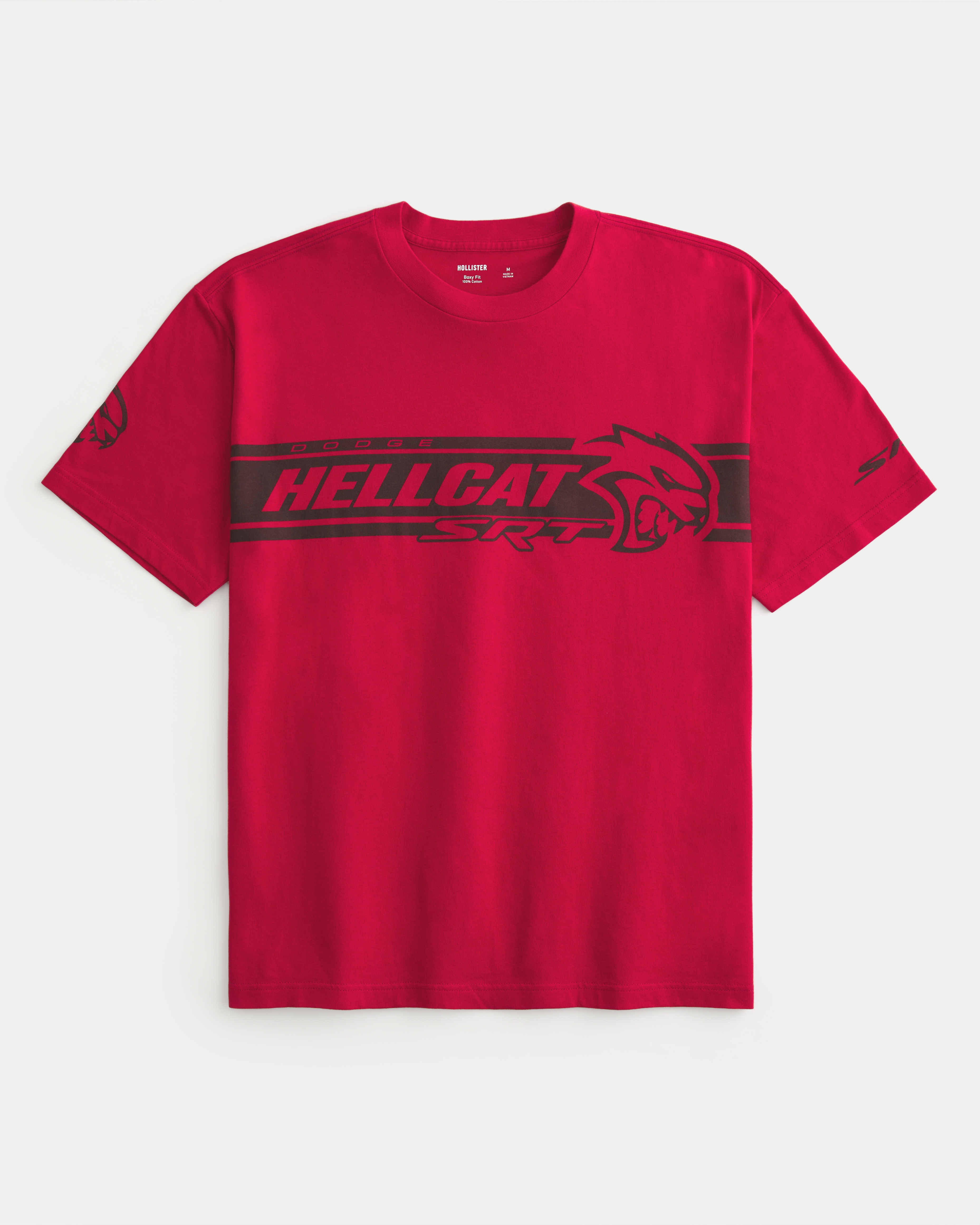 Boxy Dodge Hellcat SRT Graphic Tee