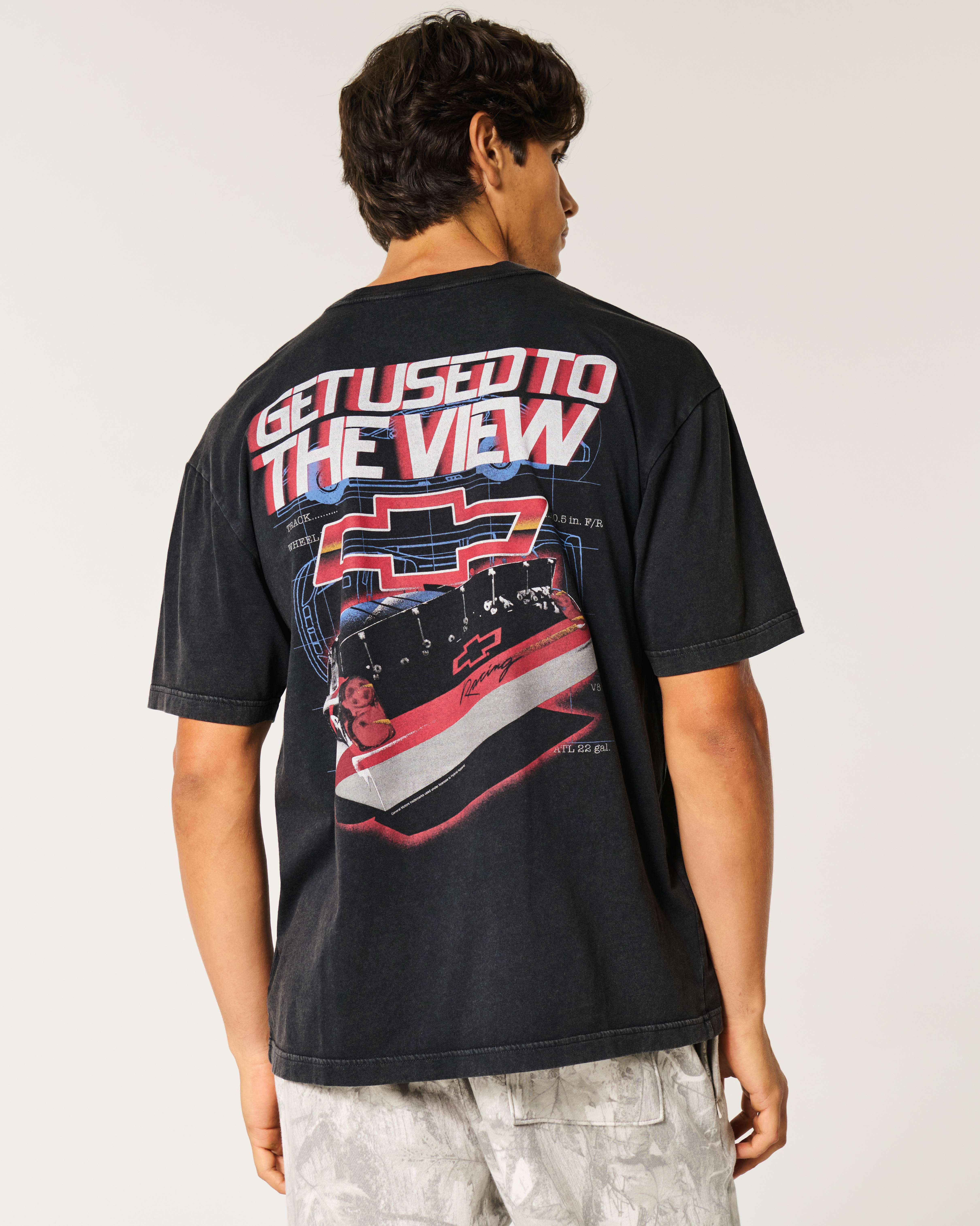 Boxy Chevrolet Racing Graphic Tee