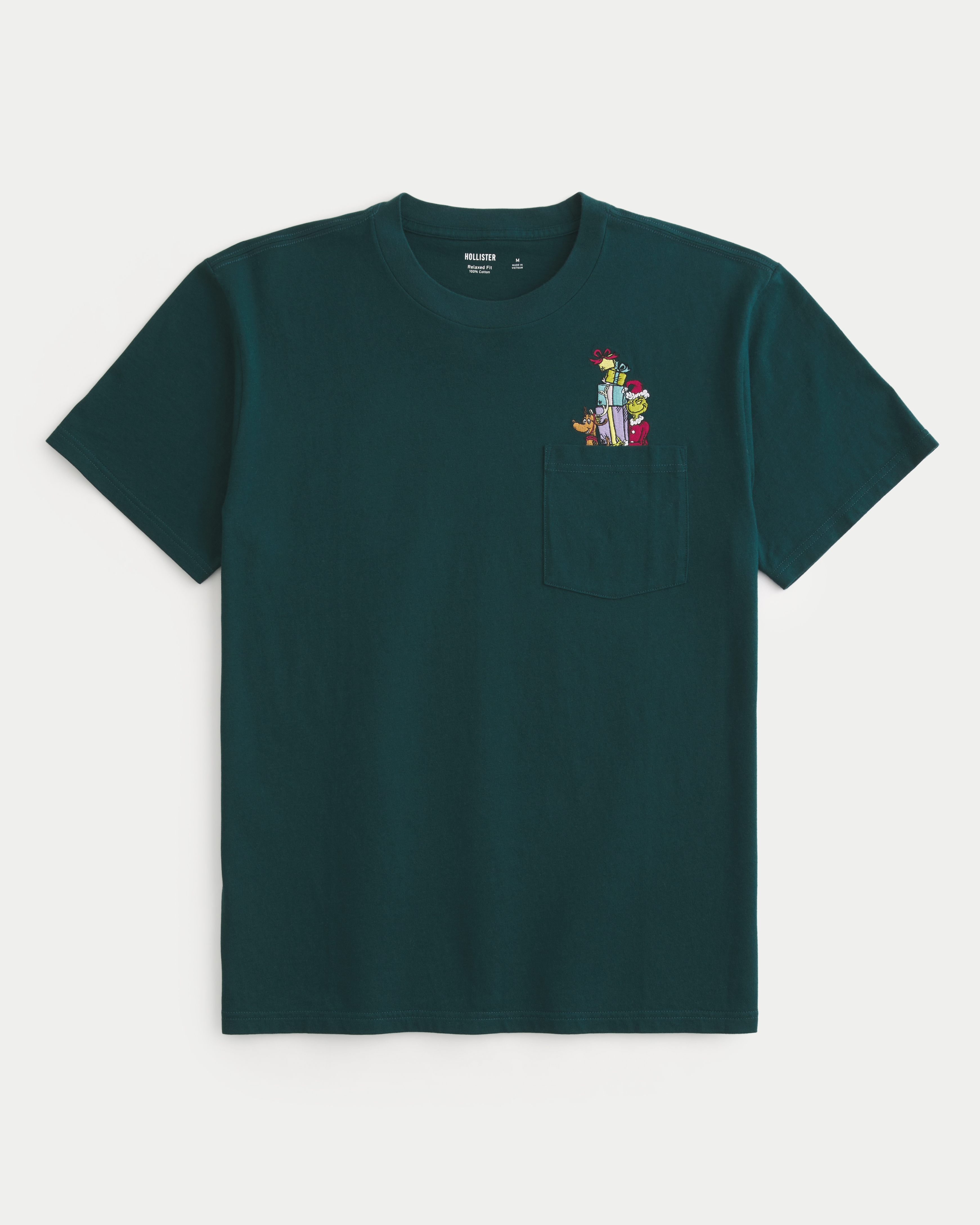 Relaxed The Grinch Graphic Pocket Tee