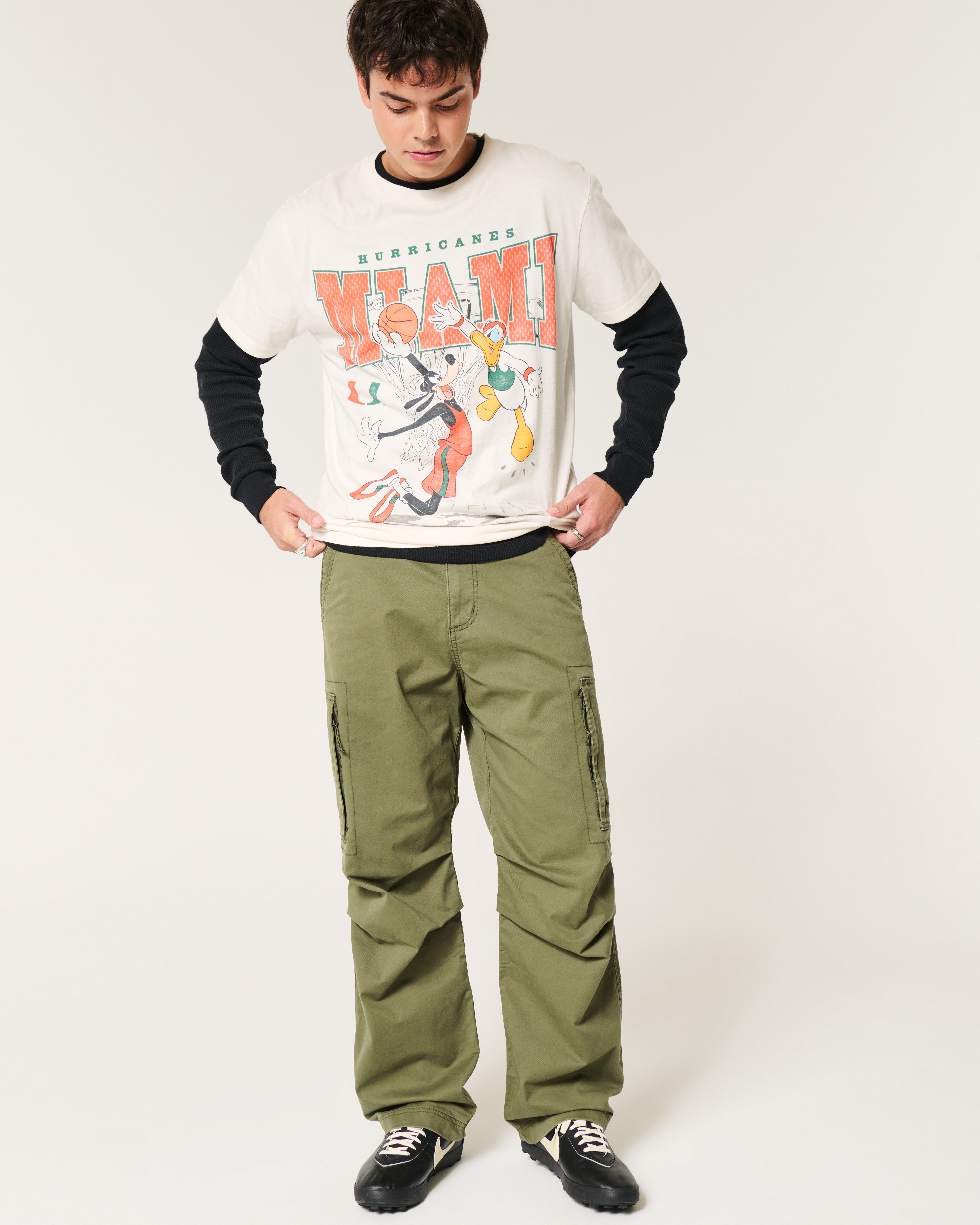 Relaxed Disney Miami Hurricanes Graphic Tee