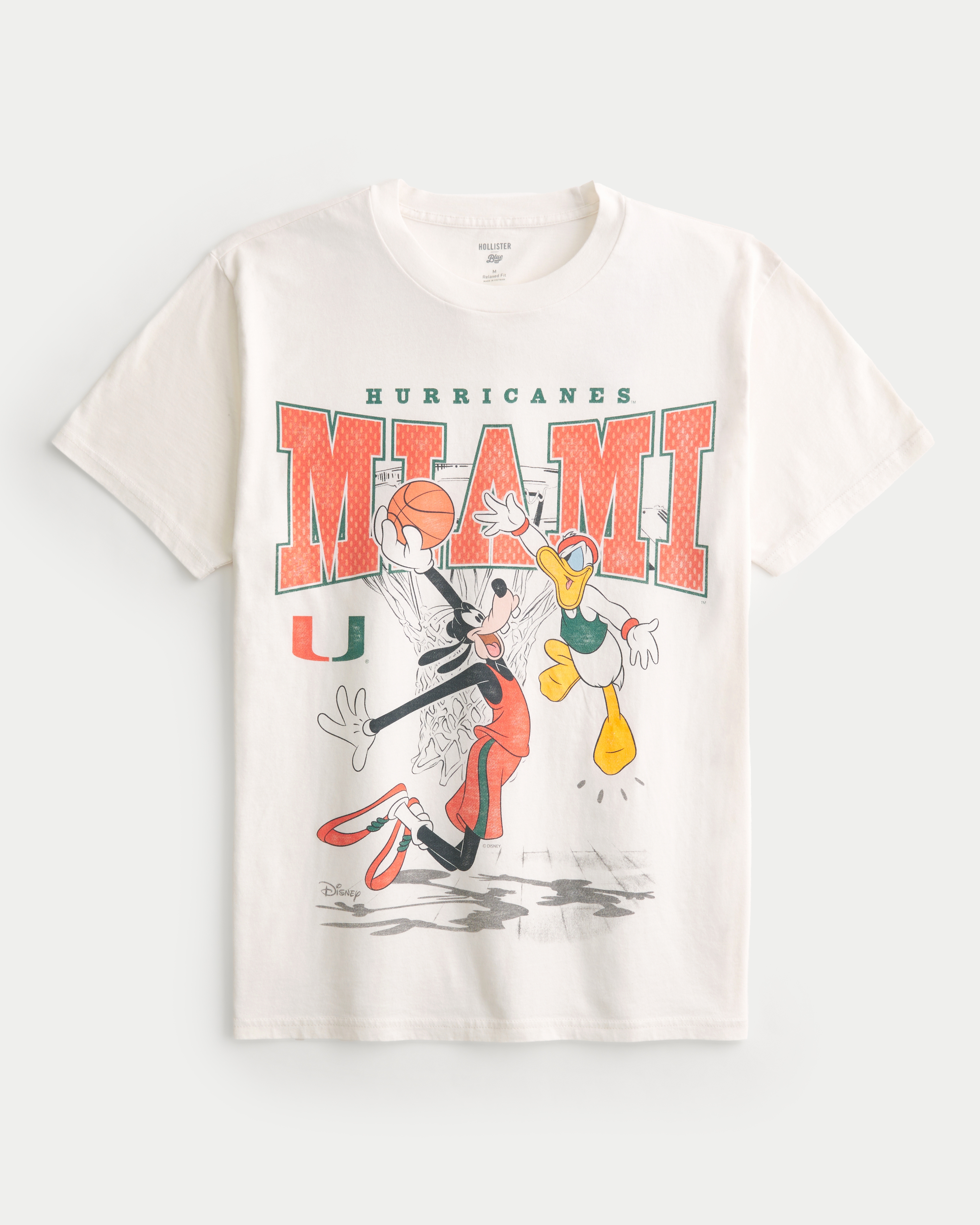 Relaxed Disney Miami Hurricanes Graphic Tee