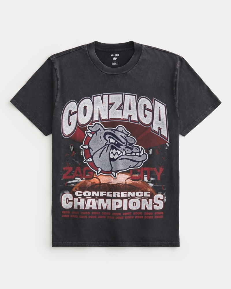 Relaxed Gonzaga University Graphic Tee