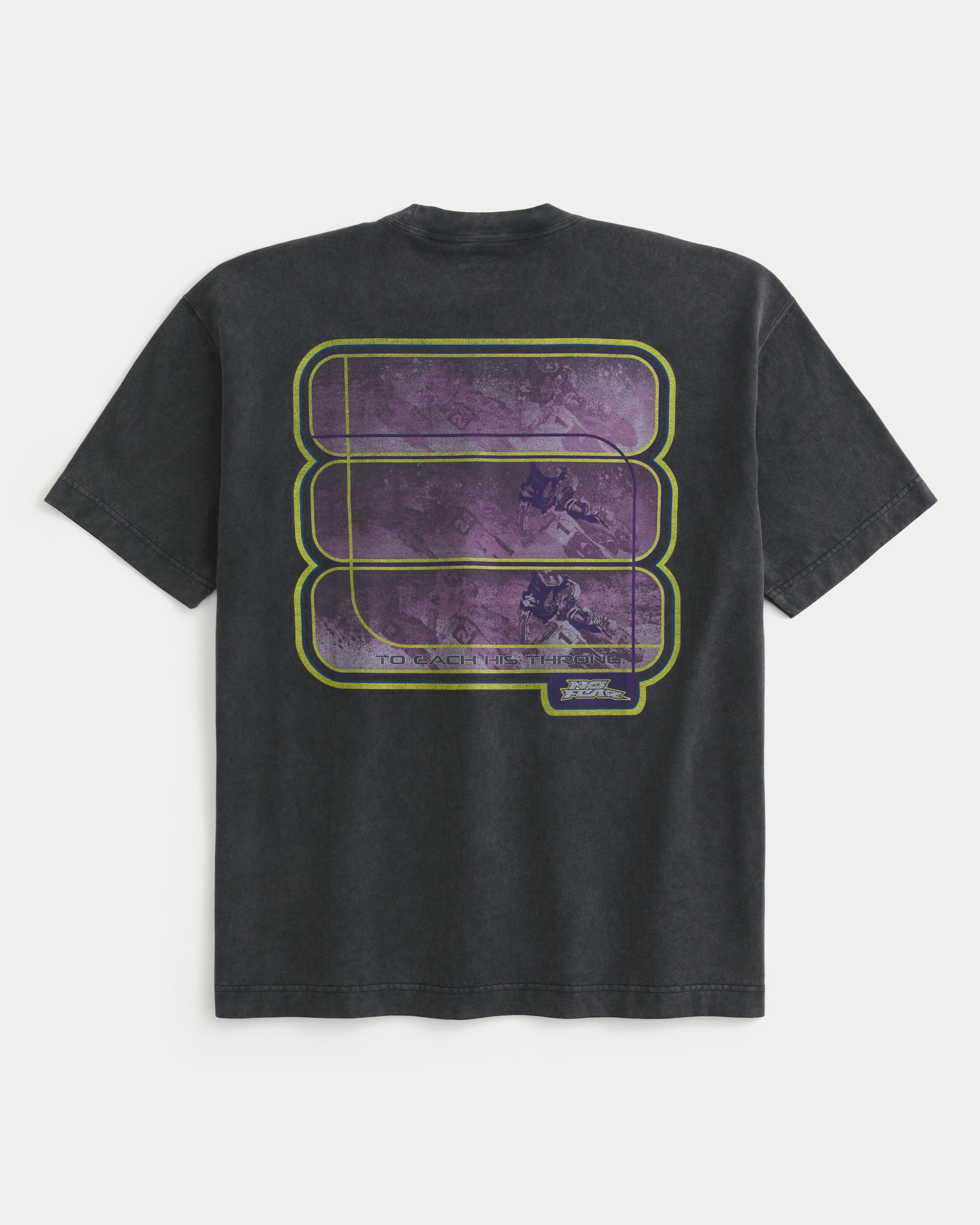 Boxy Heavyweight No Fear Graphic Tee