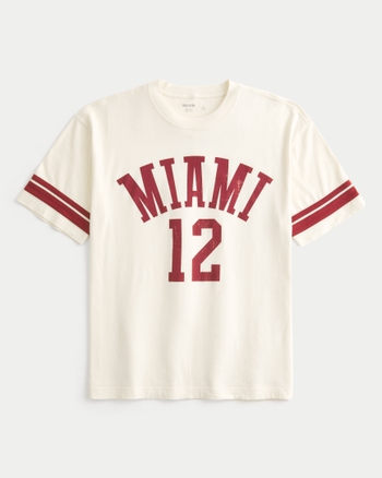 Miami Boxy Graphic Tee main image 0