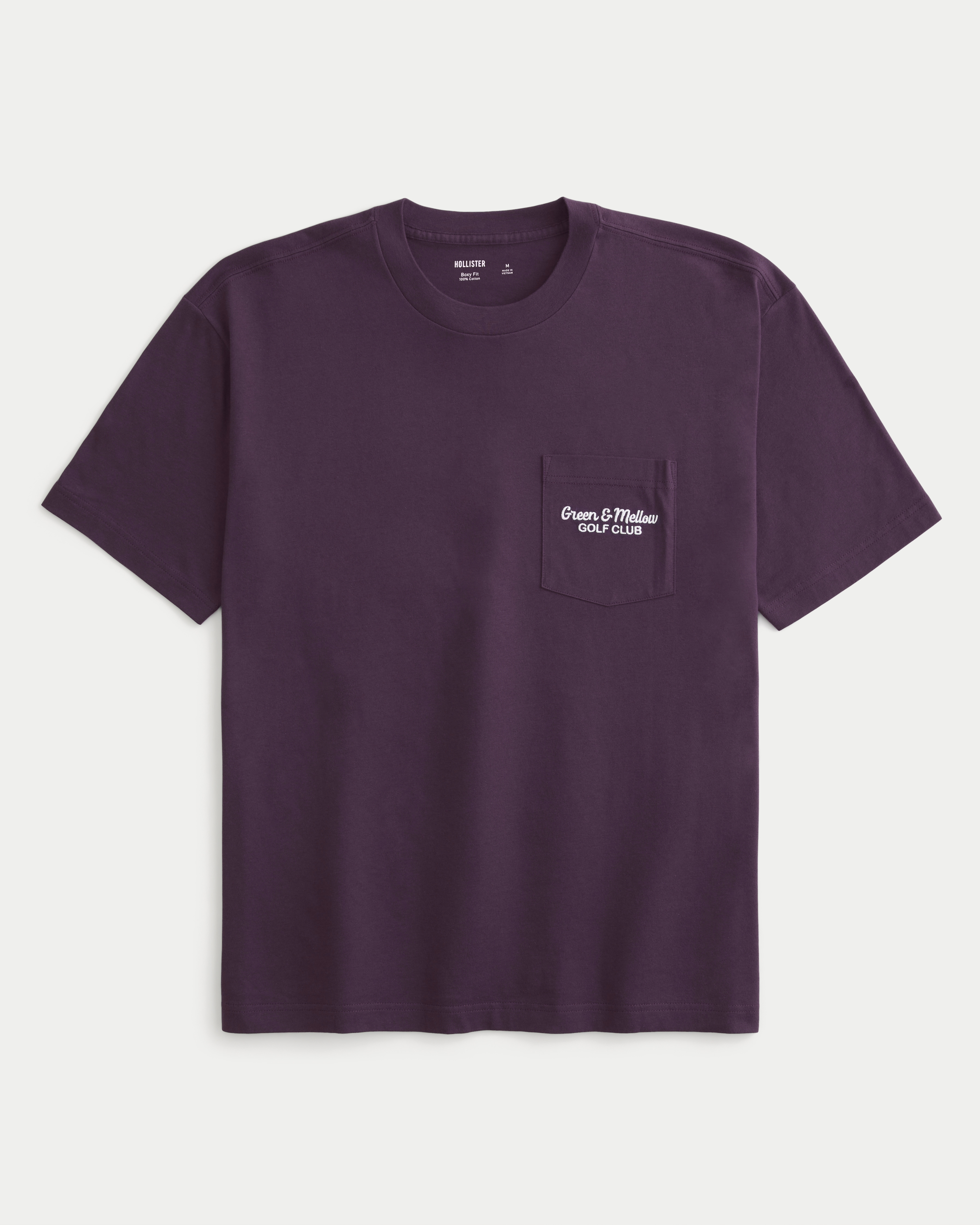 Boxy Green & Mellow Golf Club Graphic Pocket Tee