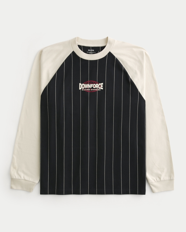 Men's Boxy Heavyweight Racing Logo Graphic Tee | Men's Sale