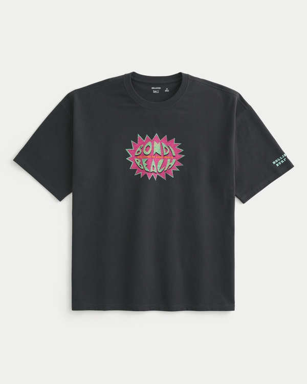 バギー ロゴグラフィックTシャツ, フェード ブラック view 1