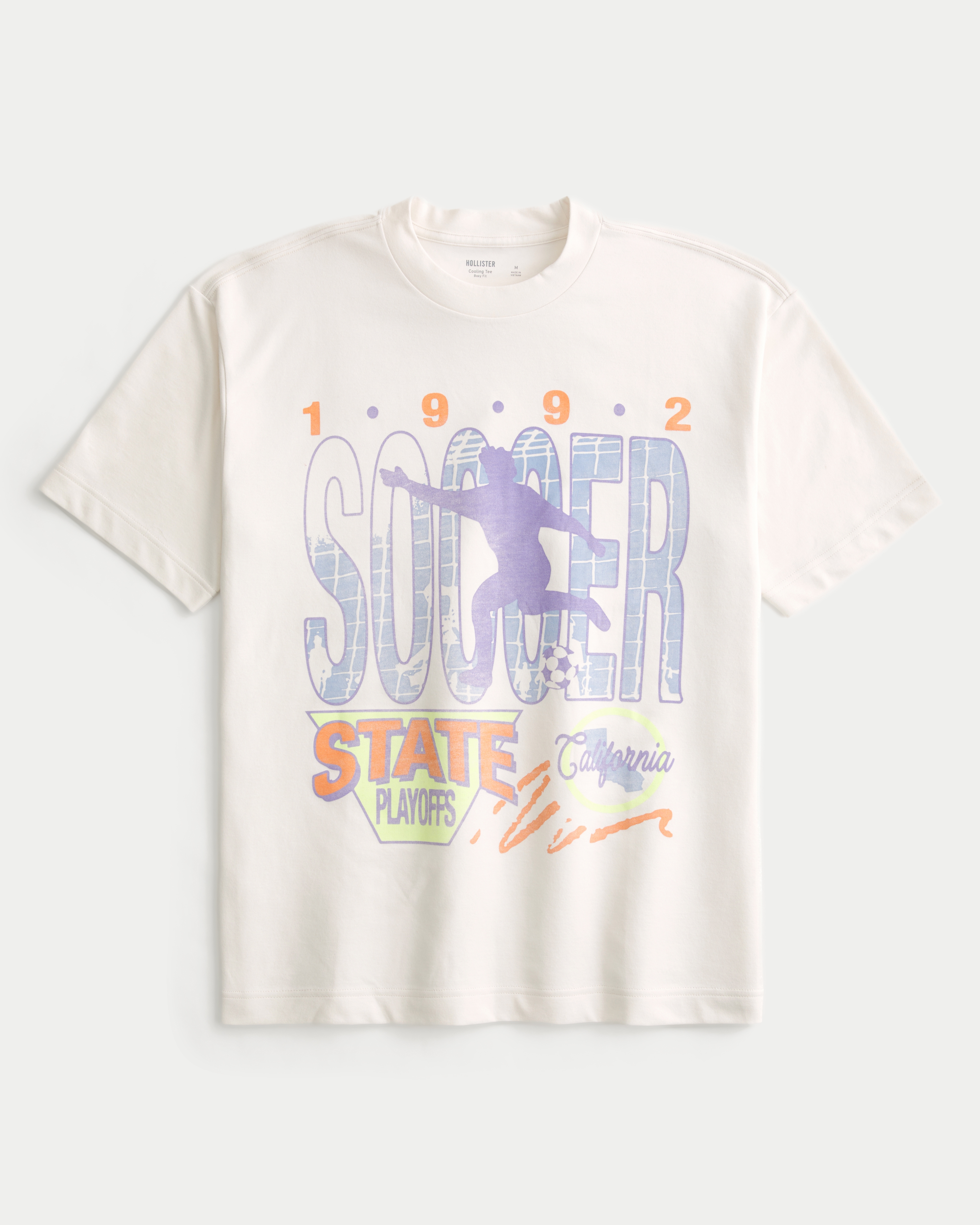 Men's Boxy Badminton Graphic Cooling Tee | Men's Tops
