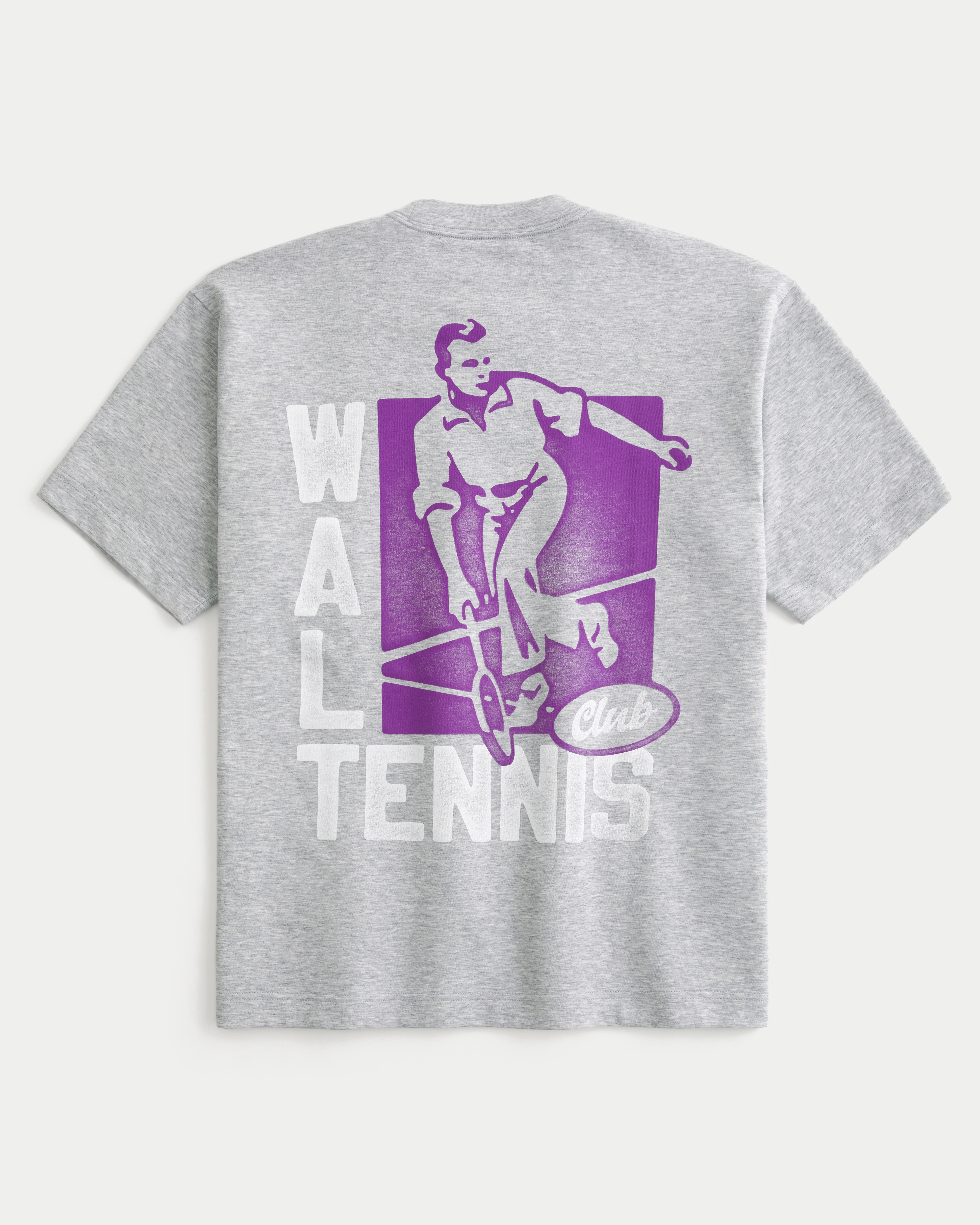 Men's Boxy Badminton Graphic Cooling Tee | Men's Tops