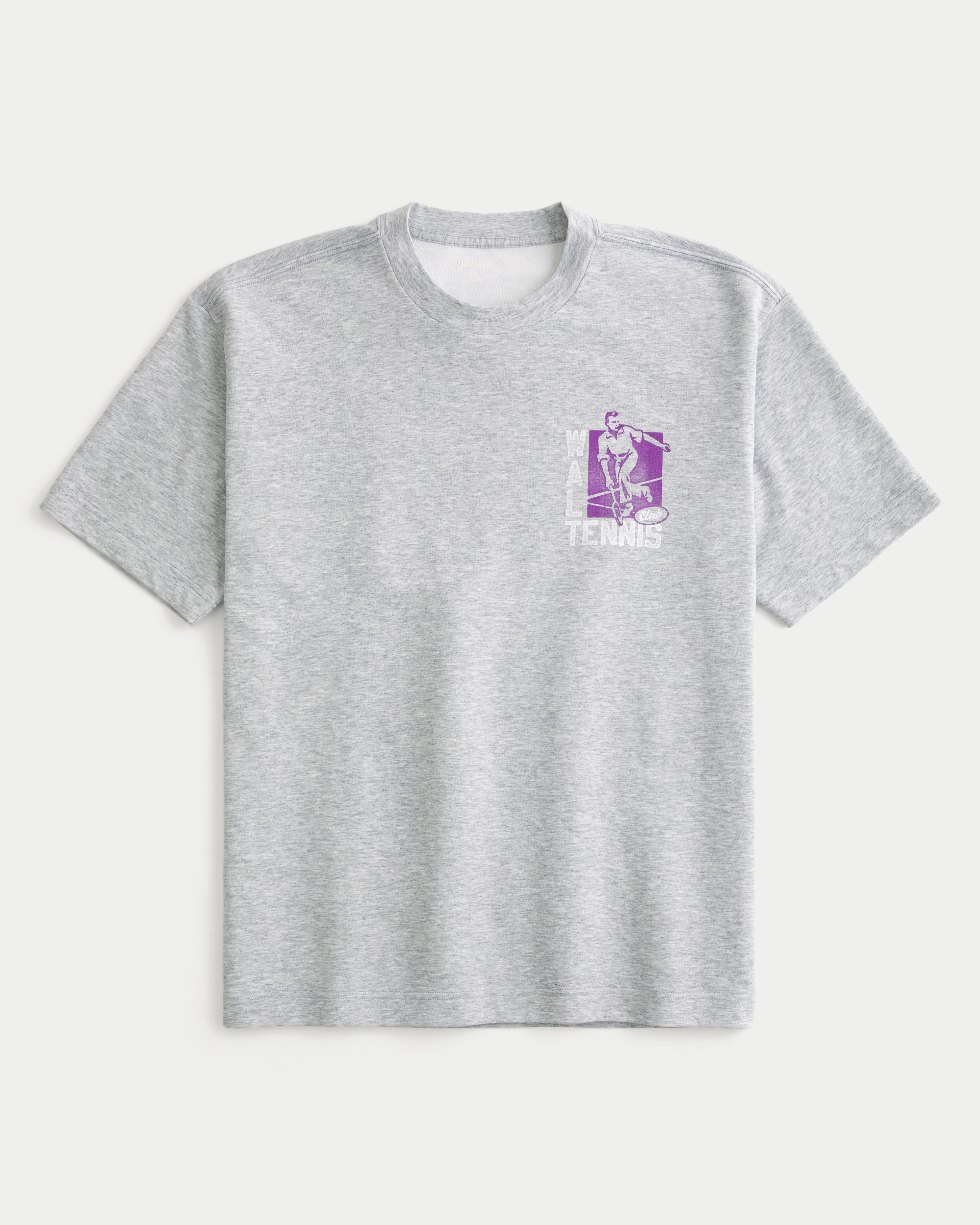 Men's Boxy Badminton Graphic Cooling Tee | Men's Tops