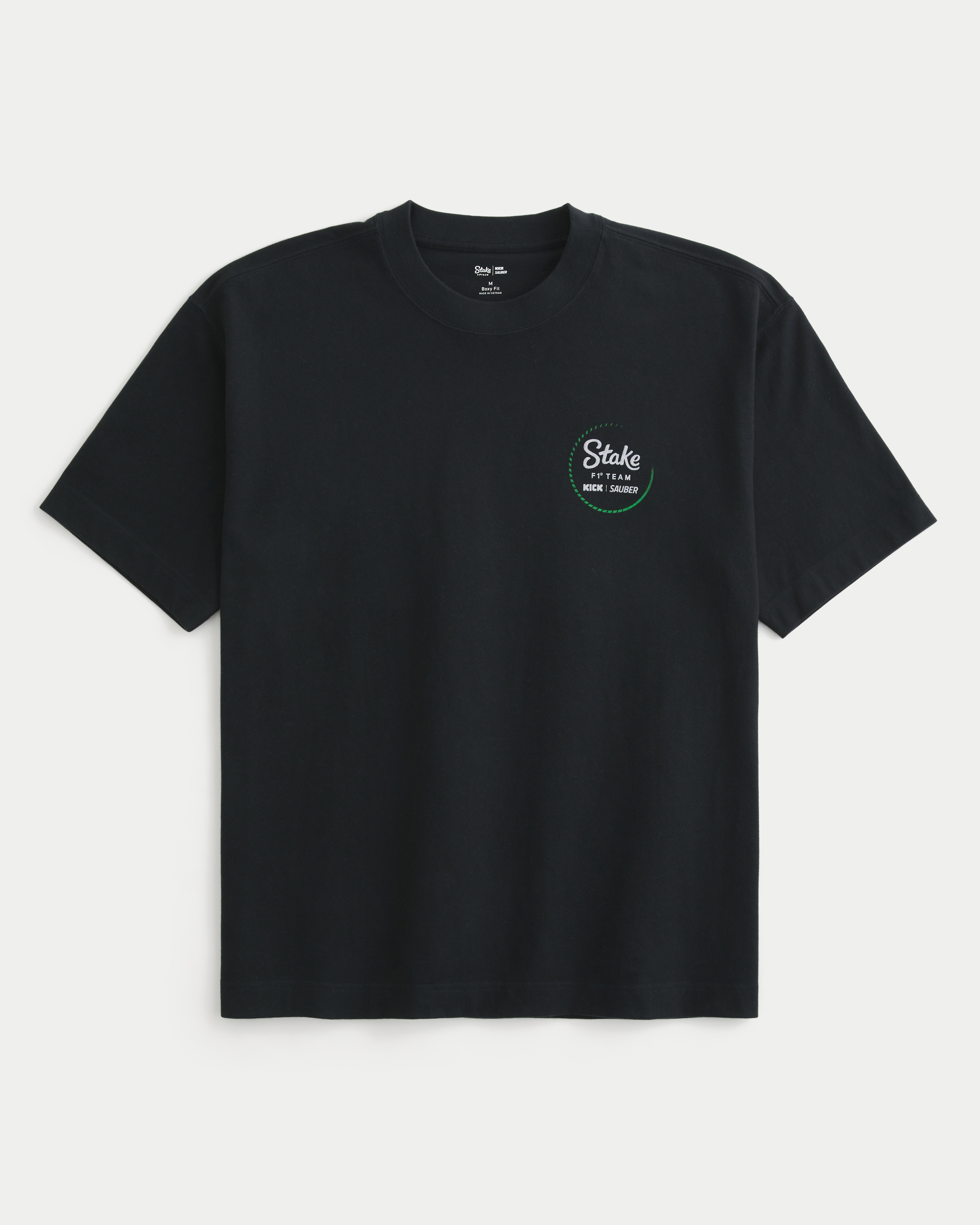 Boxy Heavyweight Stake F1 Team Kick Sauber Graphic Tee